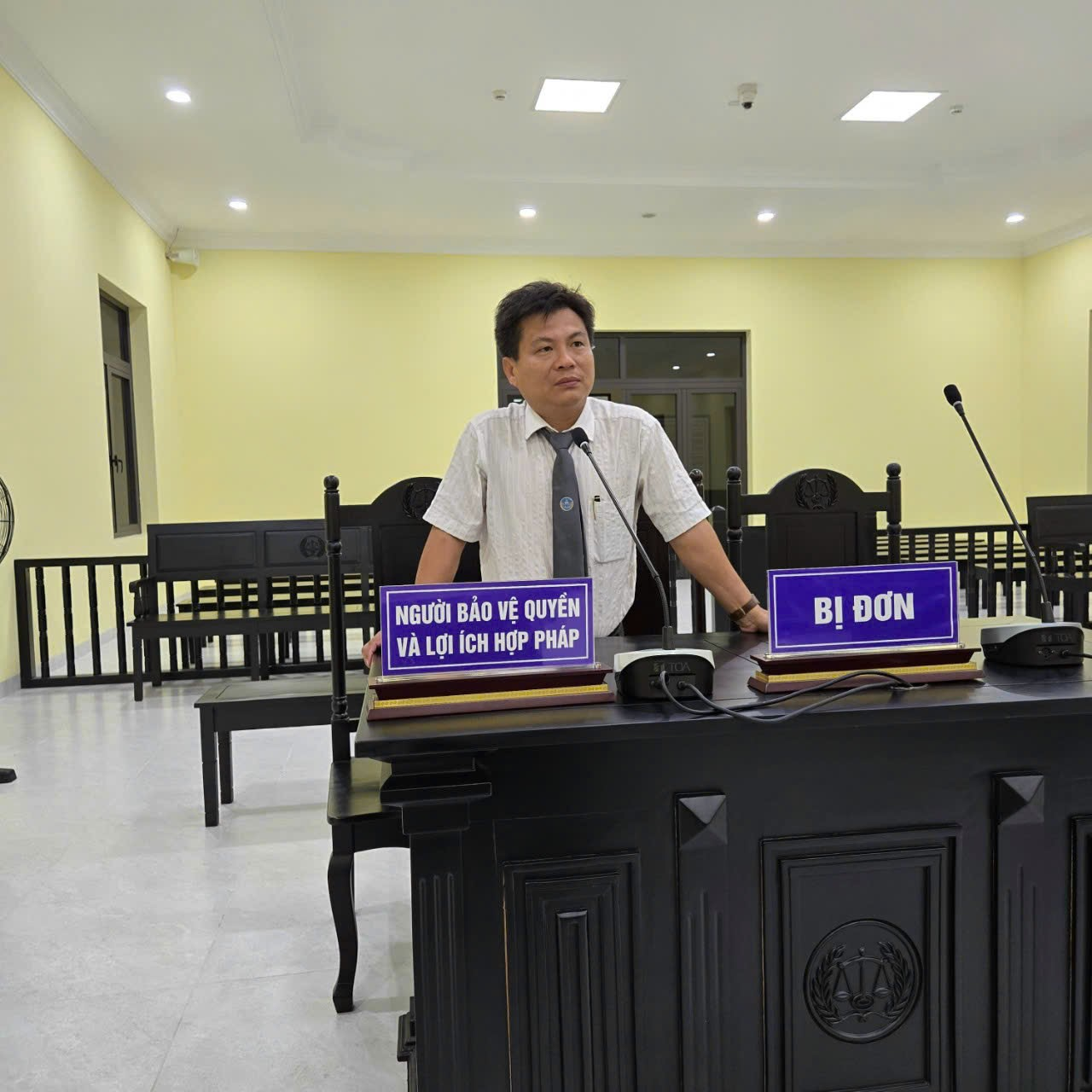 LUẬT SƯ TRANH TỤNG TẠI TAND CÀ MAU